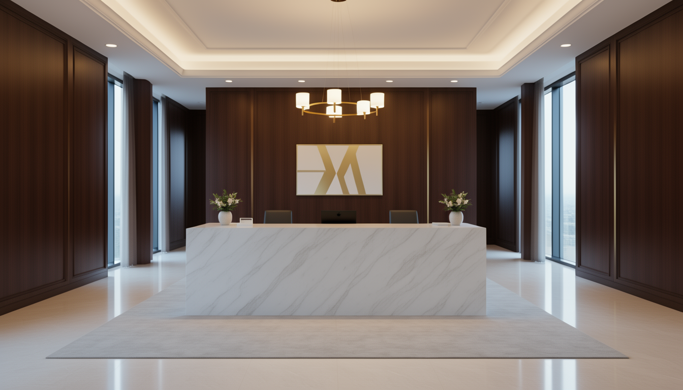 Quiet architectural interior representing a considered first conversation